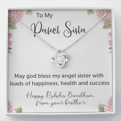 Unique And Special Rakhi Gift To Sister From Brother- 925 Sterling Silver Pendant