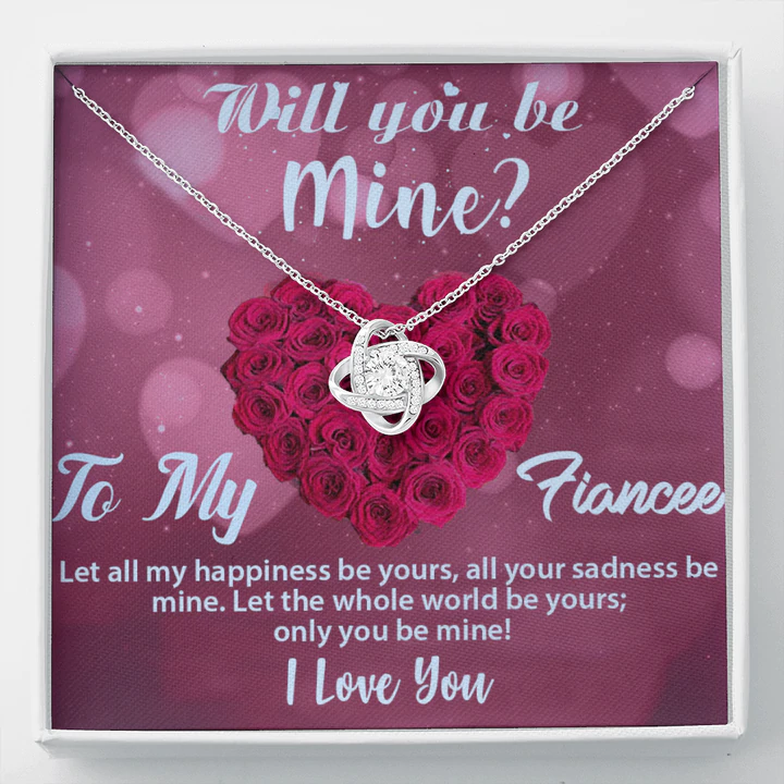 Best Proposal Gift For Fiancã©E - Pure Silver Pendant With Message Card