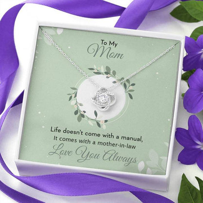 Unique Thoughtful Gift For Mother-In-Law - 925 Sterling Silver Pendant