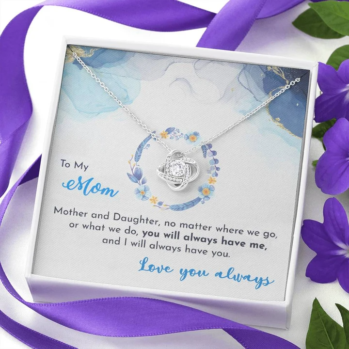 Best Gift For Mom From Daughter- 925 Sterling Silver Pendant