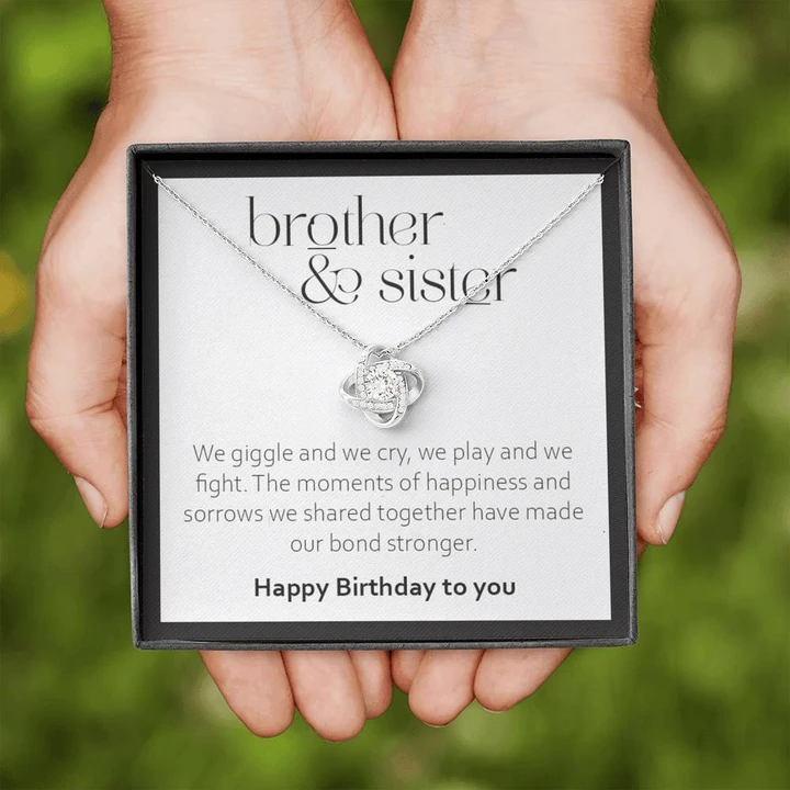 Unique Gift For Sister'S Birthday From Brother - 925 Sterling Silver Pendant