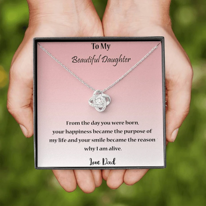 Unique Thoughtful Gift For Daughter From Father - 925 Sterling Silver Pendant