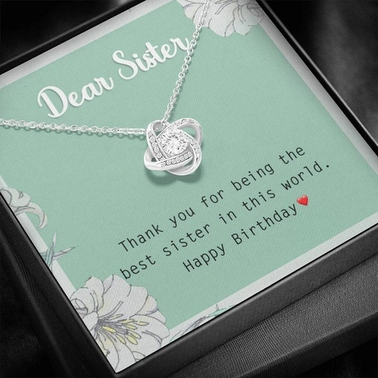 Gift For Sister On Her Birthday - 925 Sterling Silver Pendant Rakva