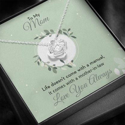 Unique Thoughtful Gift For Mother-In-Law - 925 Sterling Silver Pendant
