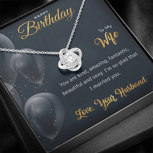 Best Happy Birthday Gift For Wife From Husband - 925 Sterling Silver Pendant