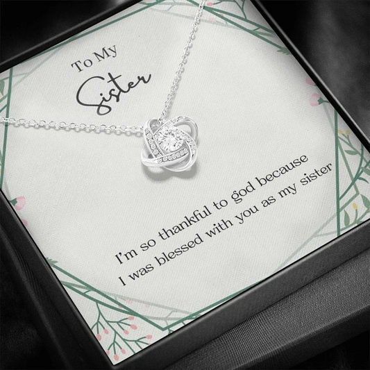 Best Birthday Gift For Sister - Pure Silver Pendant & Message Card | Combo Gift Box Rakva