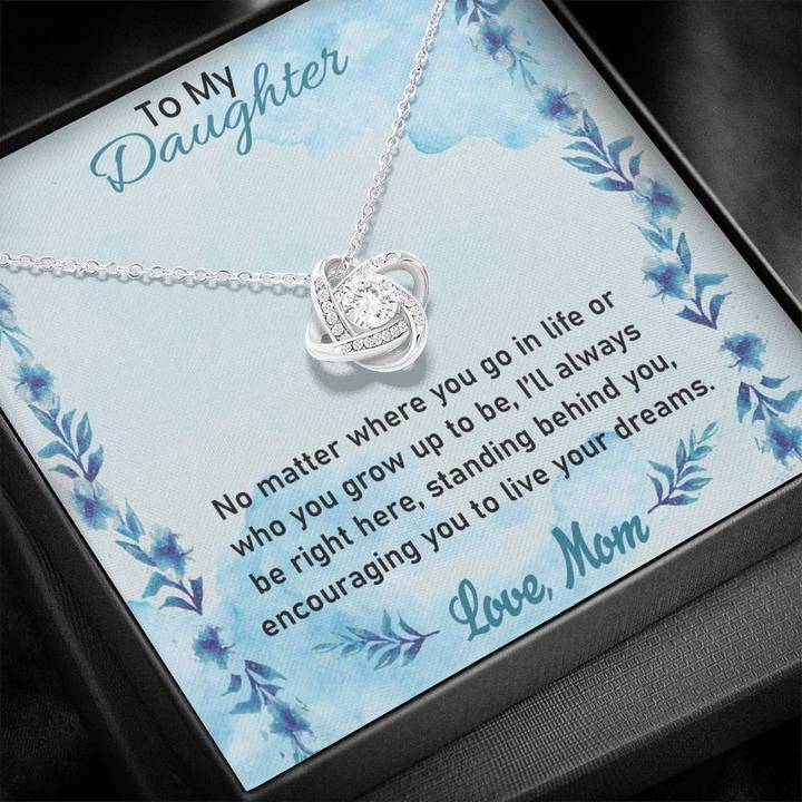 Perfect Gift For Daughter From Mom - 925 Sterling Silver Pendant