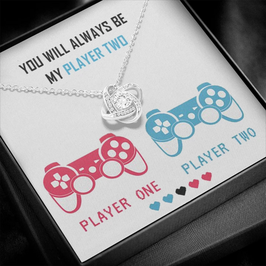 Gift For Gamer Girlfriend Or Wife - 925 Sterling Silver Pendant With Message Card