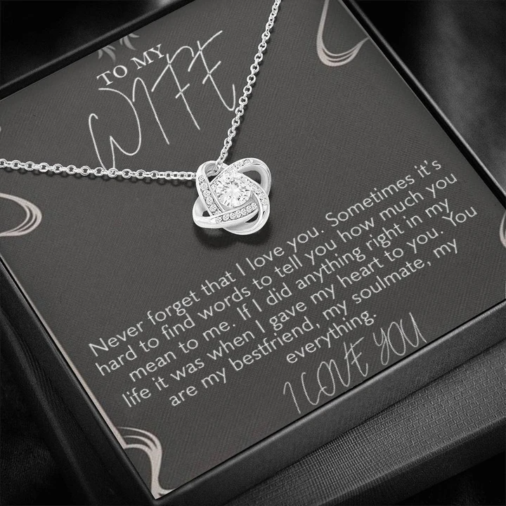To My Wife - My Everything - 925 Sterling Silver Pendant