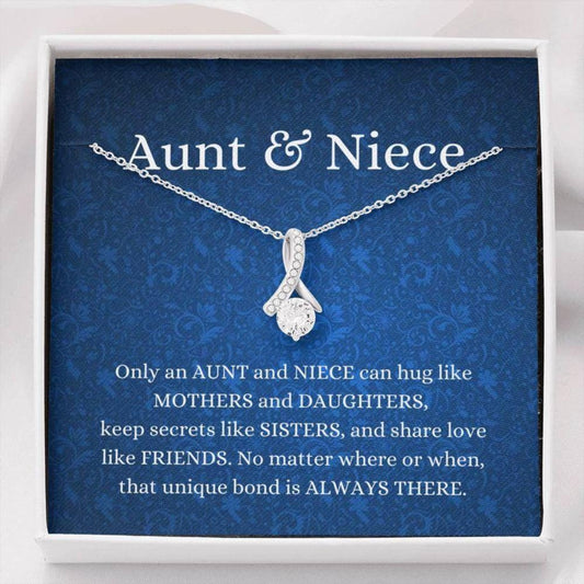 Aunt Necklace, Aunt & Niece Necklace Unique Bond, Aunt Niece, Gift For Aunt Auntie