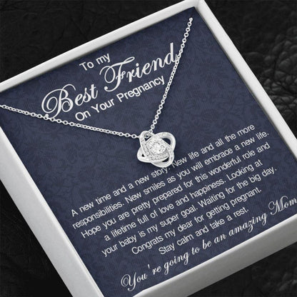 Best Friend Necklace, Pregnancy Gift For Friend, Best Friend Pregnancy Gift, Gift For First Time Mom, Pregnancy Gift For Best Friend