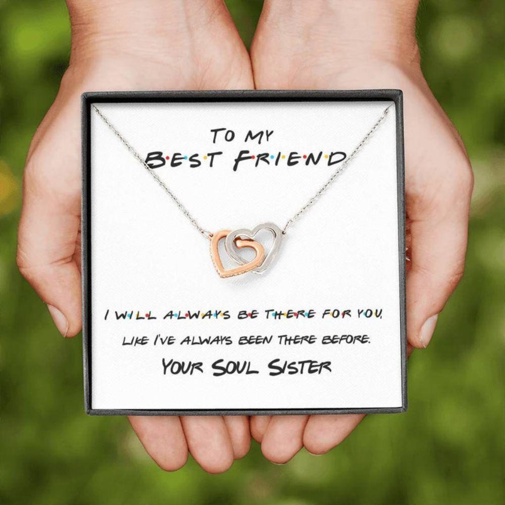 Best Friend Necklace, Soul Sister Gift, Unbiological Sister, Friendship Gift Necklace