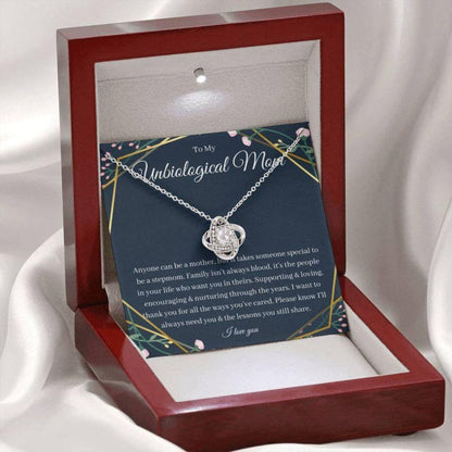 Mom Necklace, Stepmom Necklace, Bonus Mom Necklace, Gift For Stepmother, Stepmom, Unbiological Mom, Wedding Gift