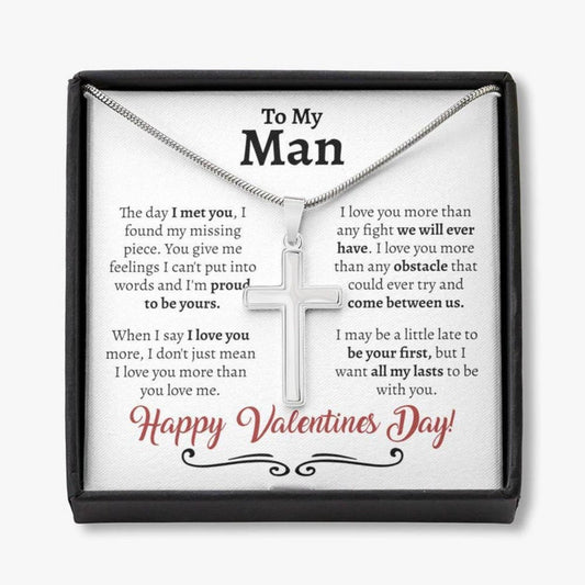 Boyfriend Necklace, Best Valentine Gift For Boyfriend, Best Boyfriend Valentines Day Gift, Valentines Necklace For Him