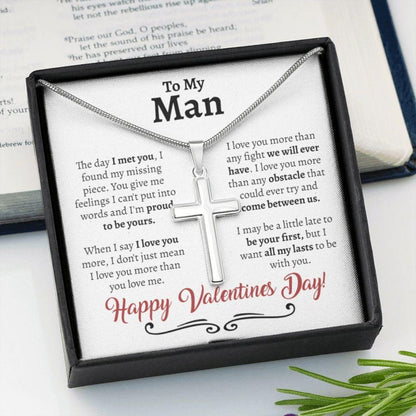 Boyfriend Necklace, Best Valentine Gift For Boyfriend, Cute Boyfriend Valentines Day Gift, Valentines Gift For Him Necklace