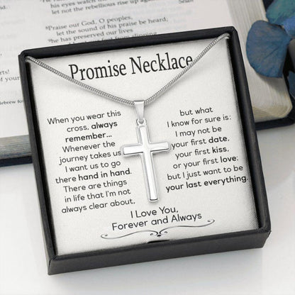 Boyfriend Necklace, Promise Necklace For Him, Anniversary Gift For Boyfriend, Promise Gift For Him, Promise Jewelry, Boyfriend Necklace