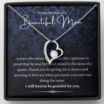 Mother-In-Law Necklace, Boyfriends Mom Necklace Mother’S Day Gift, Gift For Future Mother-In-Law