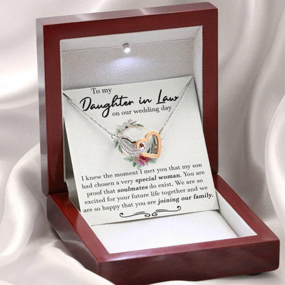 Daughter In Law Necklace, Daughter In Law Gift From Mother In Law On Wedding Gift, Future Daughter-In-Law Jewelry