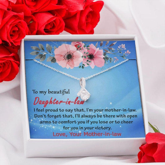 Daughter-in-law Necklace, Gift For Daughter In Law, Daughter In Law Necklace, Gift For Daughter In Law Birthday