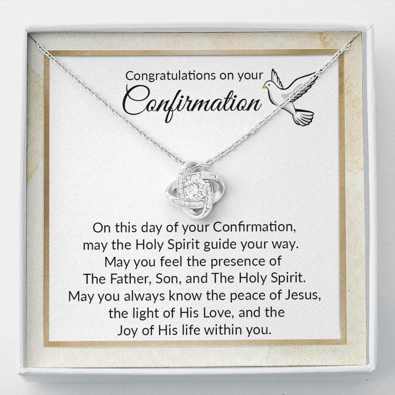 Daughter Necklace, Confirmation Gift For Girl, Confirmation Gift Necklace, Girl Confirmation Gift, Gift For Confirmation For Girl, Goddaughter Gift, Catholic