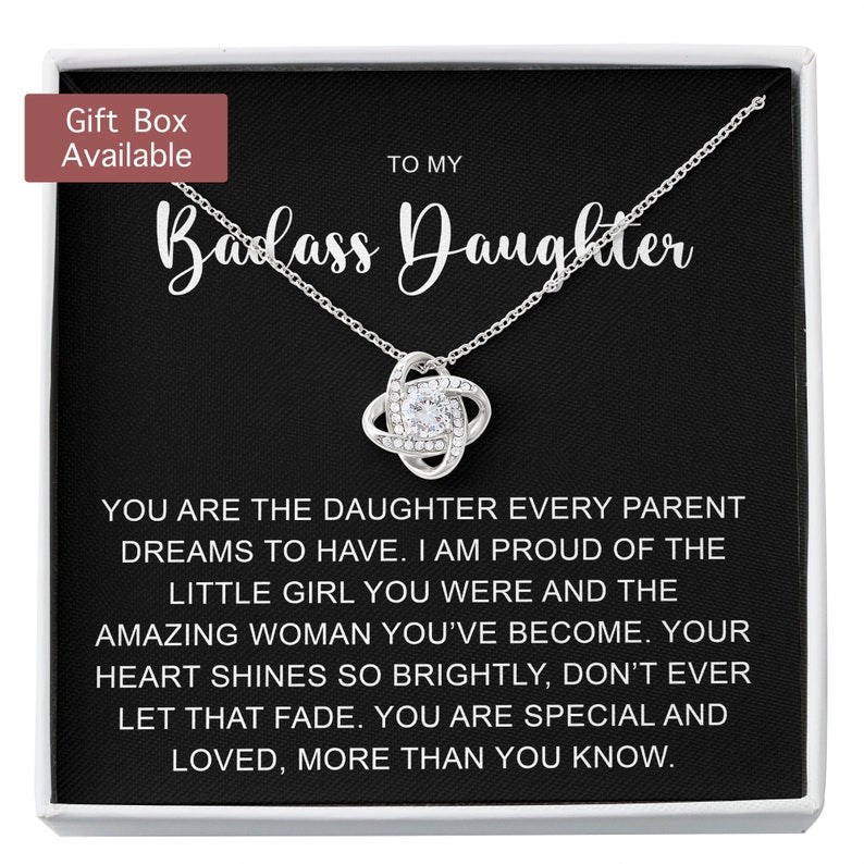 Daughter Necklace, Daughter Gift From Mom, Daughter Gifts, Daughter Necklace From Mom, Daughter Gift From Mom Necklace