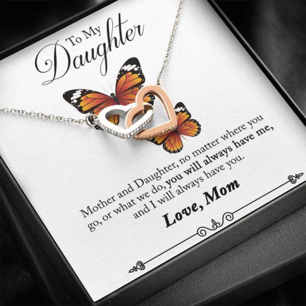 Daughter Necklace From Mom - Have You - Gift Necklace Message Card