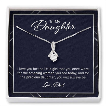 Daughter Necklace, Gift For Daughter From Dad Necklace