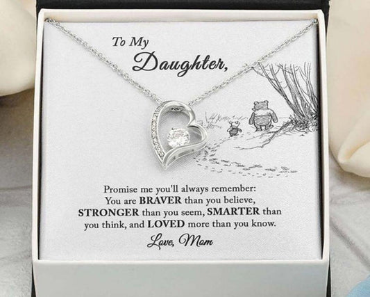 Daughter Necklace Gift From Mom, Mother Daughter Necklace, Gift For Daughter Rakva