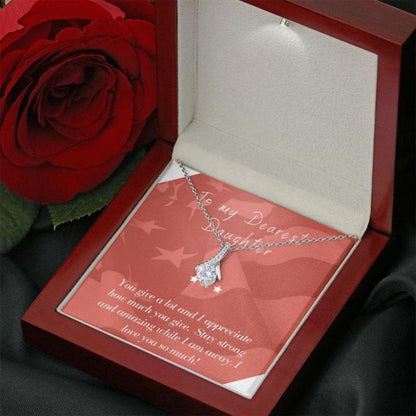 Daughter Necklace “ Gift To Daughter “ To Daughter Deployment Patriotic The