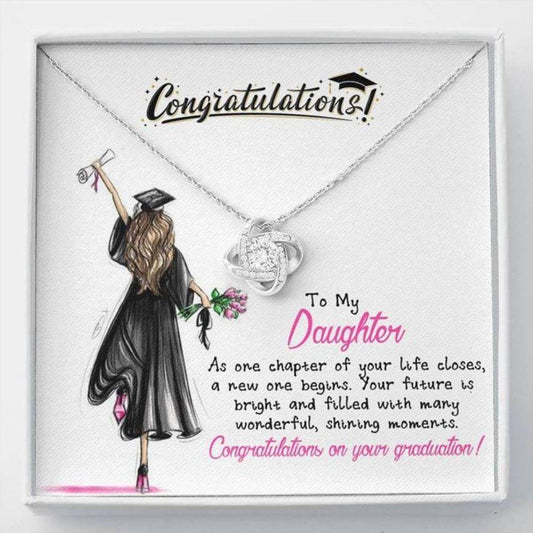 Daughter Necklace, Graduation Gift For Daughter, Graduation Necklace, Senior Class Congratulations,Graduation Gift For Girl