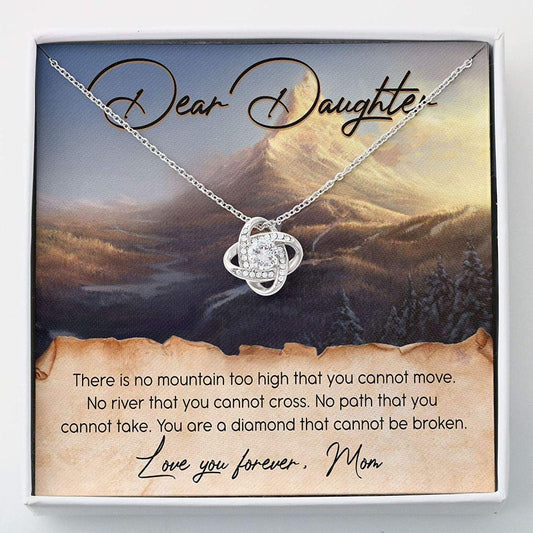 Daughter Necklace - Necklace Gift For Daughter - Necklace With Gift Box For Birthday Christmas