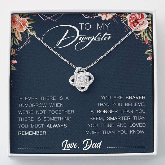 Daughter Necklace - To My Daughter Necklace - Necklace With Gift Box For Birthday Christmas