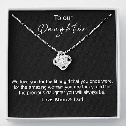Daughter Necklace, To Our Daughter Gift Necklace, Gift For Daughter From Mom And Dad, Daughter Birthday Necklace Gift, Daughter Gifts