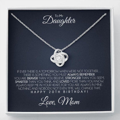 Daughter Necklace, Daughter’S 20Th Birthday Necklace, To My Daughter 20Th Birthday Gift From Mom