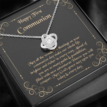 Daughter Necklace, First Communion Necklace, Holy Communion Gift For Daughter
