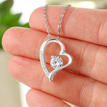 Friend Necklace, Mountain Joyous Spirit Heart Necklace