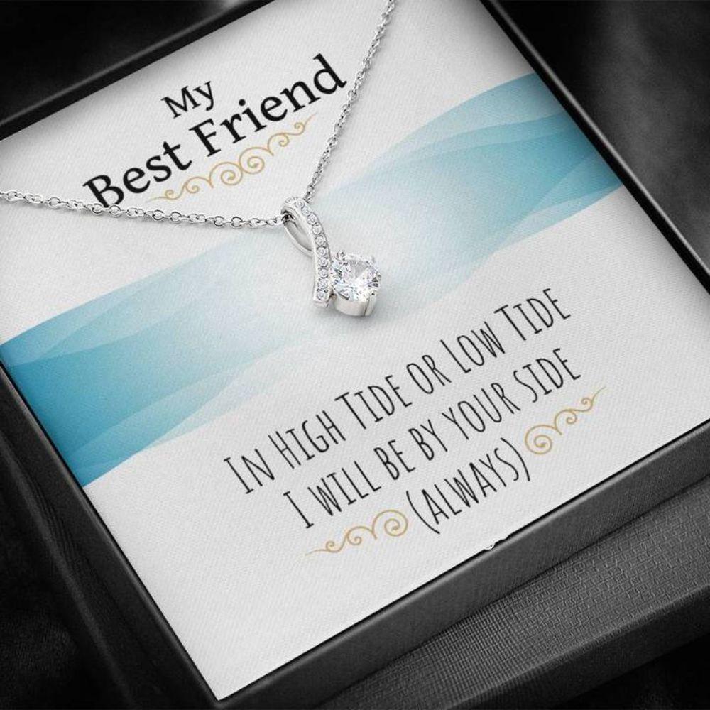 Friendship Necklace “ Gift To Best Friend “ Necklace For Friend “ My Best Friend Alluring Beauty Neclace
