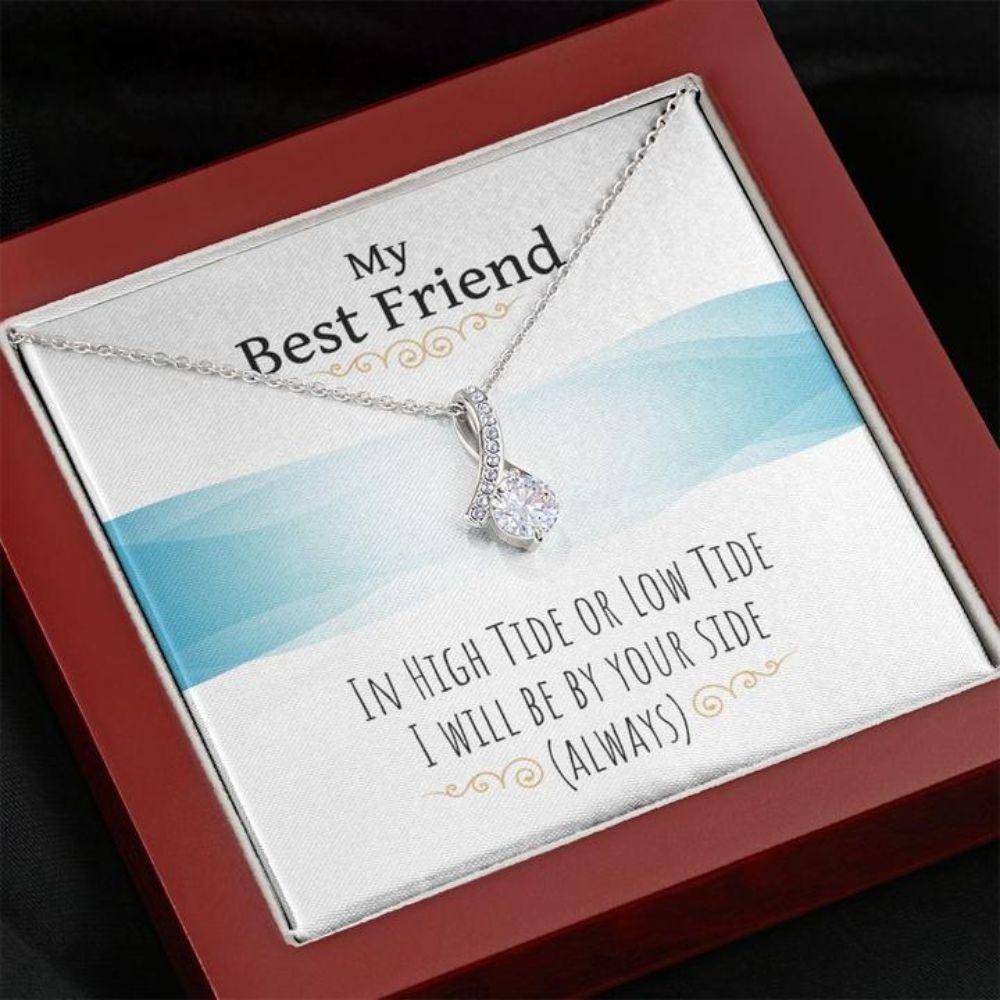 Friendship Necklace “ Gift To Best Friend “ Necklace For Friend “ My Best Friend Alluring Beauty Neclace
