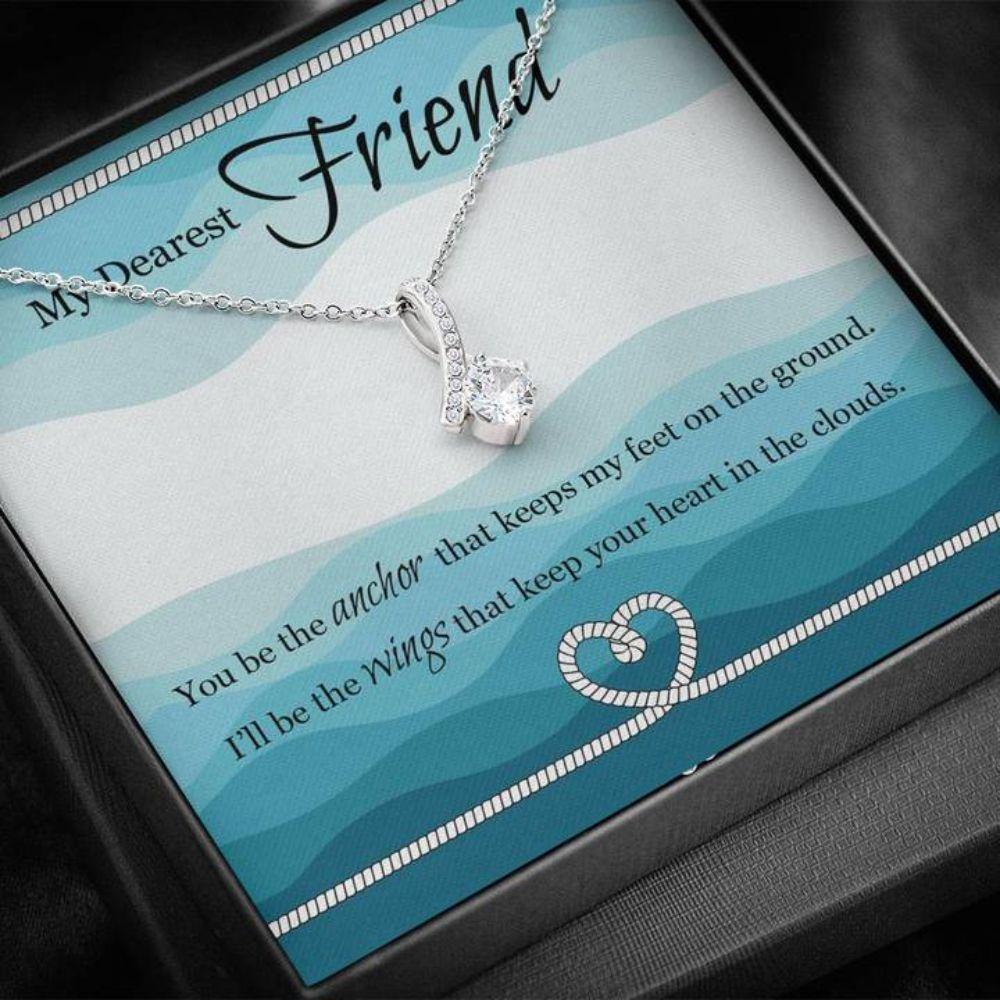 Friendship Necklace “ Gift To Best Friend “ Necklace For Friend “ My Friend Alluring Beauty Necklace