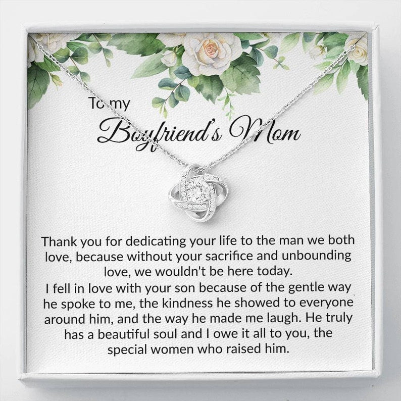 Future Mother-in-law Necklace, Gift For Boyfriend's Mom, Boyfriend's Mom Gift, Gift For Future Mother-in-law Necklace V10