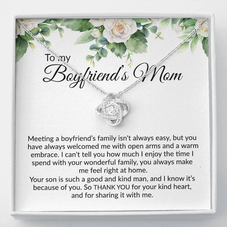 Future Mother-in-law Necklace, Gift For Boyfriend's Mom, Boyfriend's Mom Gift, Gift For Future Mother-in-law Necklace V11