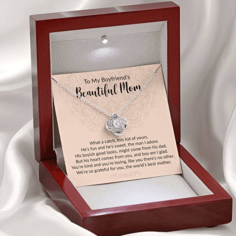 Future Mother-In-Law Necklace, Gift For Boyfriend’S Mom, Boyfriend’S Mom Gift, Gift For Future Mother-In-Law Necklace V4