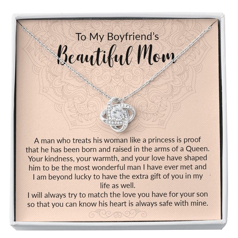 Future Mother-in-law Necklace, Gift For Boyfriend's Mom, Boyfriend's Mom Gift, Gift For Future Mother-in-law Necklace V5