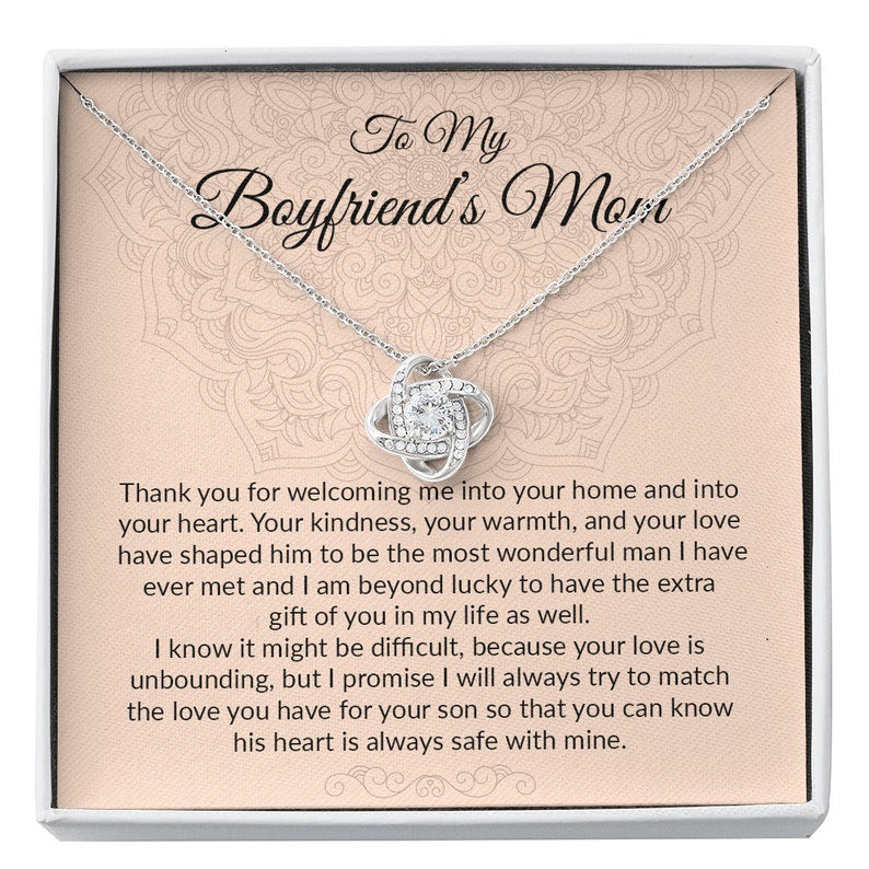 Future Mother-in-law Necklace, Gift For Boyfriend's Mom, Boyfriend's Mom Gift, Gift For Future Mother-in-law Necklace V6