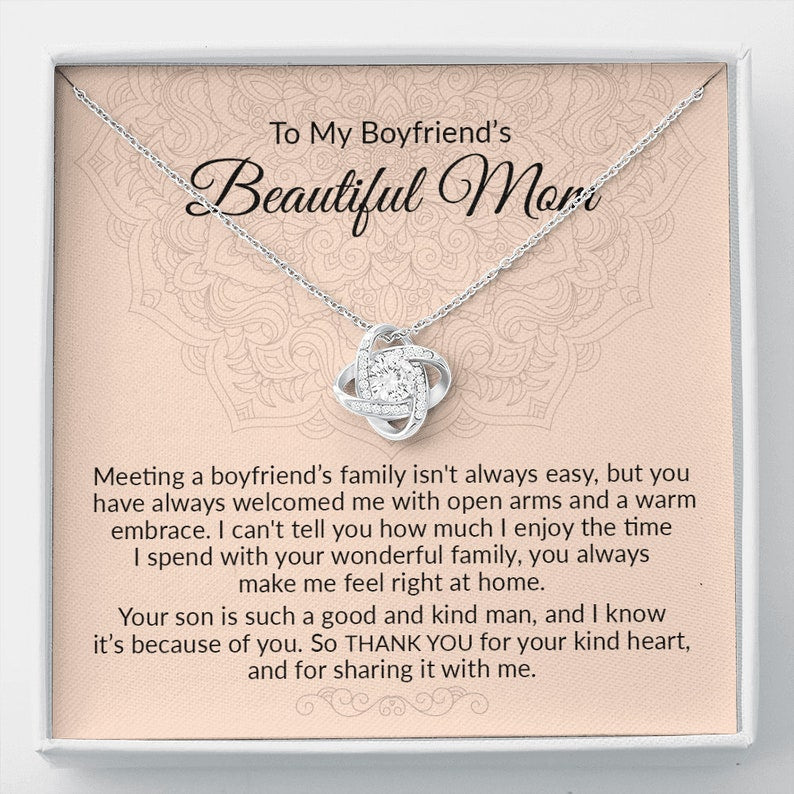 Future Mother-in-law Necklace, Gift For Boyfriend's Mom, Boyfriend's Mom Gift, Gift For Future Mother-in-law Necklace V9