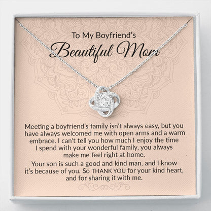 Future Mother-in-law Necklace, Gift For Boyfriend's Mom, Boyfriend's Mom Gift, Gift For Future Mother-in-law Necklace V9