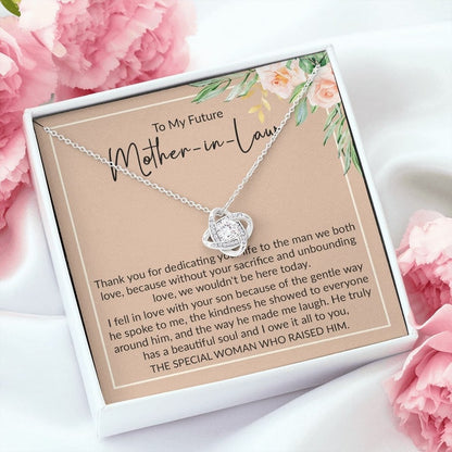 Future Mother-In-Law Necklace, Gift For Future Mother-In-Law, To My Future Mother In Law Gift For Christmas, Gift For Boyfriend’S Mom