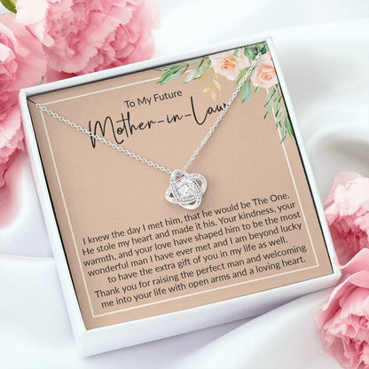 Future Mother-In-Law Necklace, Gift For Future Mother-In-Law, To My Future Mother In Law Gift, Gift For Boyfriend’S Mom, Boyfriend’S Mom Gift