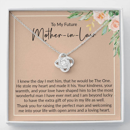 Future Mother-in-law Necklace, Gift For Future Mother-in-law, To My Future Mother In Law Gift, Gift For Boyfriend's Mom, Boyfriend's Mom Gift