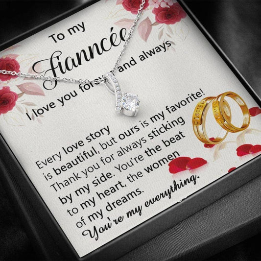 Future Wife Necklace, To My Fiancee Necklace, Future Wife Necklace, Gift For Fiance On Engagement, Fiancee Gift For Her, Engagement Gift